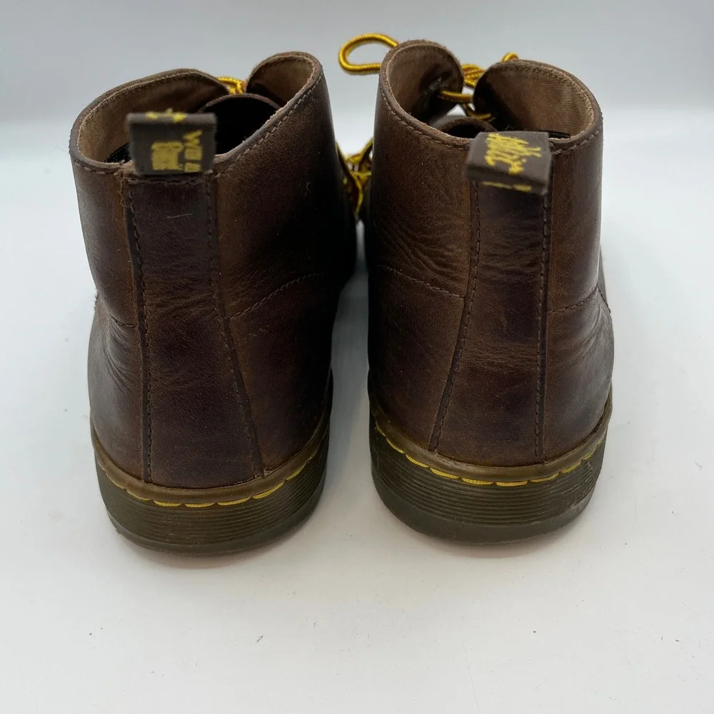 Dr. Martens Cabrillo Leather Chukka Ankle Boots Brown‎ Mens US 12 UK 11 READ